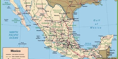 Мексика на карті