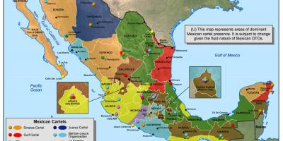 Мексиканський картель карті